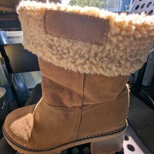 Cozy Tan Winter Boots